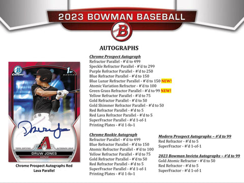 2023 Bowman Baseball Hobby Jumbo