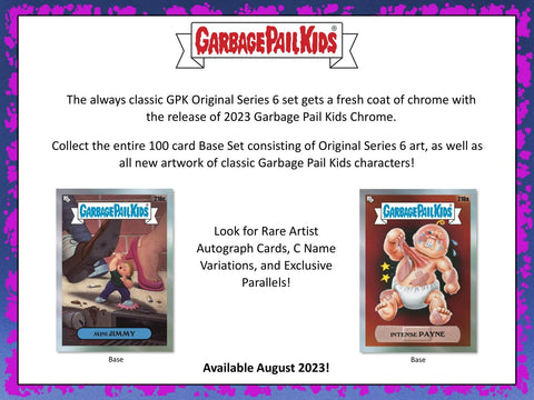 Garbage Pail Kids Chrome Series 6 Hobby (Topps 2023)