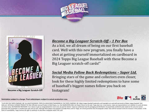 2023 Topps Big League Baseball Hobby