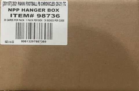 2020 Panini Chronicles Football Hanger