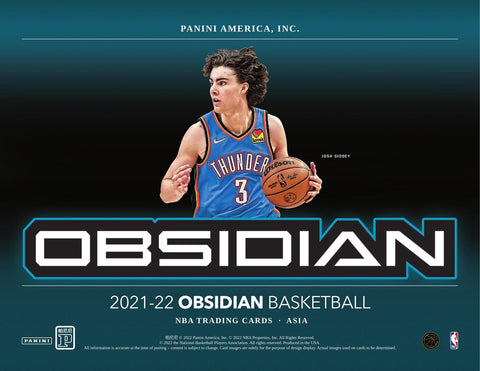 2021/22 Panini Obsidian Basketball Asia Tmall