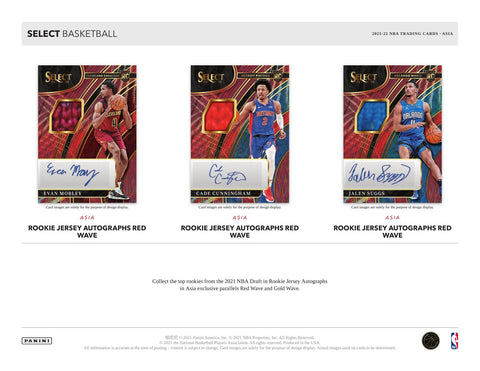 2021/22 Panini Select Basketball Asia Tmall