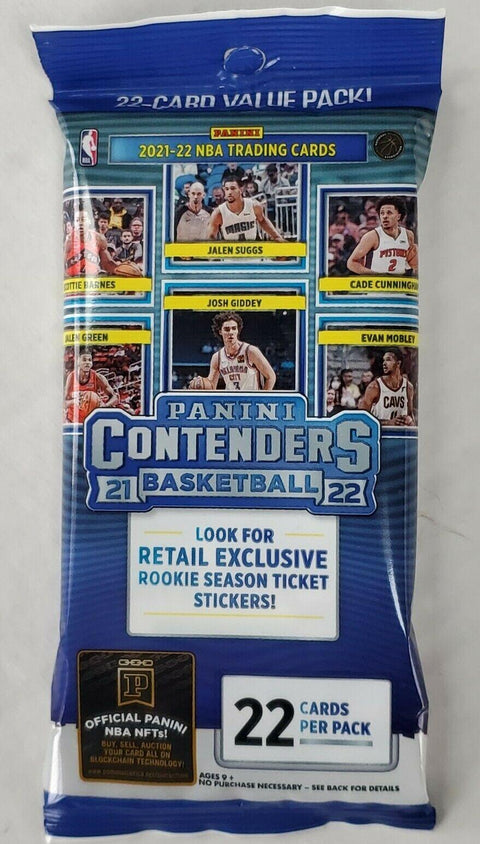 2021/22 Panini Contenders Basketball Jumbo Value