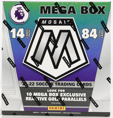 2021/22 Panini Mosaic EPL Premier League Soccer Mega