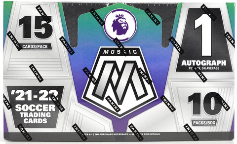 2021/22 Panini Mosaic EPL Premier League Soccer Hobby