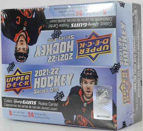2021/22 Upper Deck Series 1 Hockey Retail 24-Pack