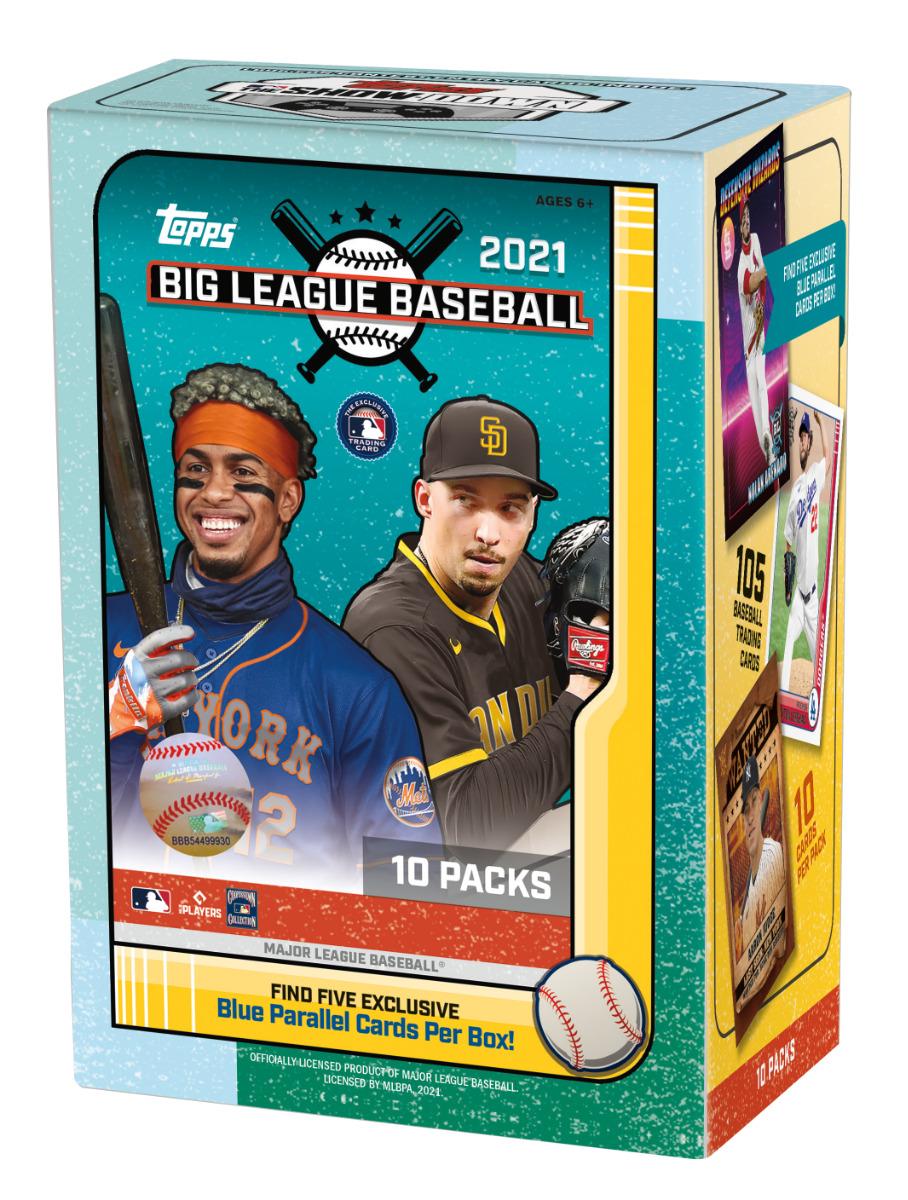 2021 Topps Big League Baseball 10Pack Blaster Dave & Adam's Europe