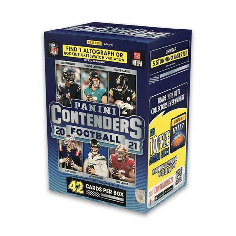 2021 Panini Contenders Football 6-Pack Blaster