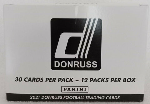 2021 Panini Donruss Football Jumbo Value 12-Pack