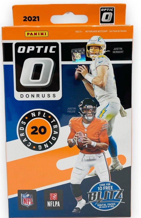 2021 Panini Donruss Optic Football Hanger (Blue Scope Parallels!)