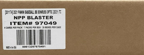 2021 Panini Donruss Optic Baseball 7-Pack Blaster