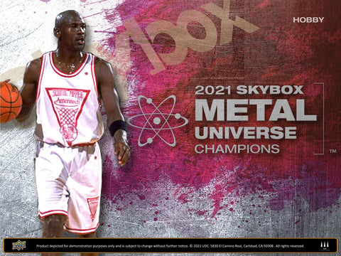 2021 Upper Deck Skybox Metal Universe Champions Hobby