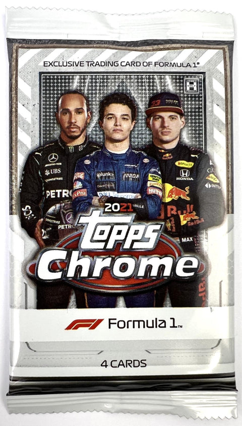 2021 Topps Chrome F1 Formula 1 Racing Hobby