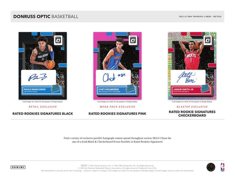 2022/23 Panini Donruss Optic Basketball 6-Pack Blaster