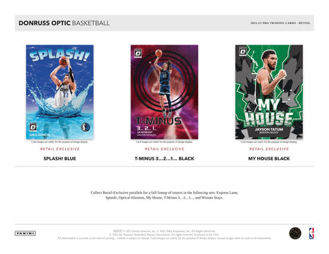 2022/23 Panini Donruss Optic Basketball 6-Pack Blaster