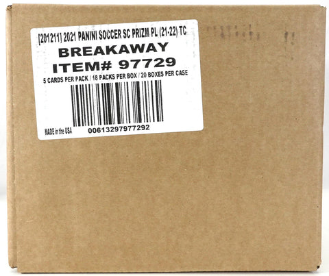 2021/22 Panini Prizm Premier League EPL Soccer Breakaway