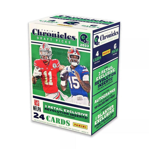 2023 Panini Chronicles Draft Football 6-Pack Blaster