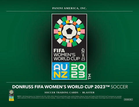 2023 Panini Donruss Soccer FIFA Women's World Cup Blaster Box