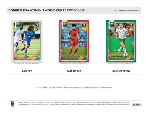2023 Panini Donruss Soccer FIFA Women's World Cup Blaster Box