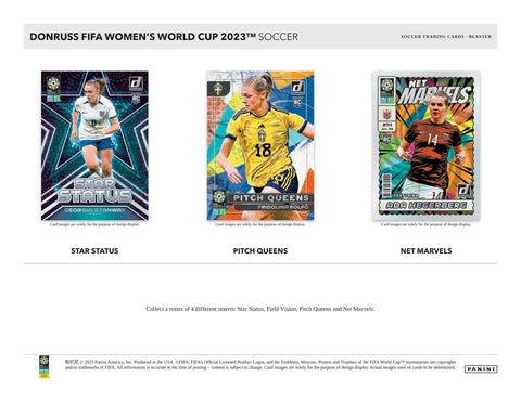 2023 Panini Donruss Soccer FIFA Women's World Cup Blaster Box