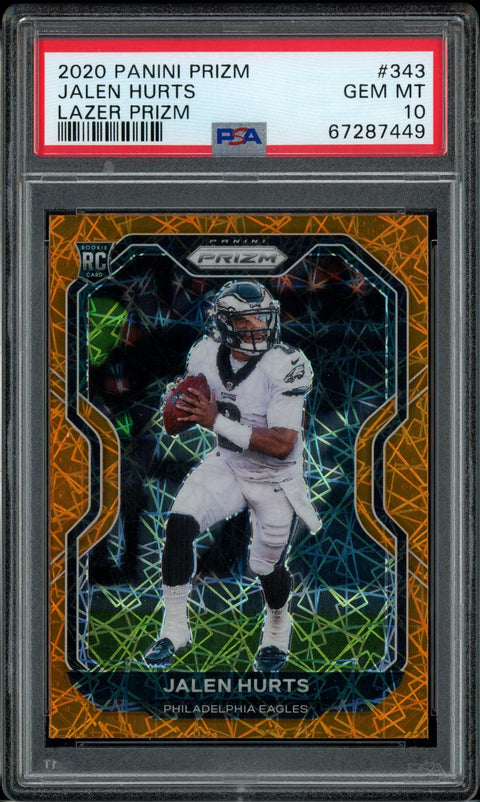 2023 Hit Parade Football Graded Limited Edition Series 5 Hobby - Justin Fields