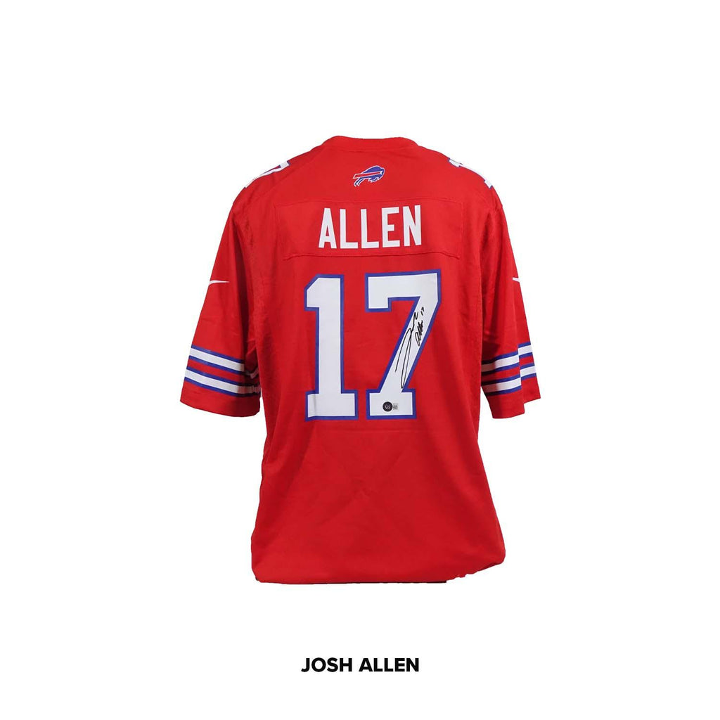 Josh Allen Signed Autographed Blue Nike Limited Jersey Fanatics