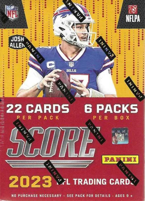 2023 Panini Score Football 6-Pack Blaster