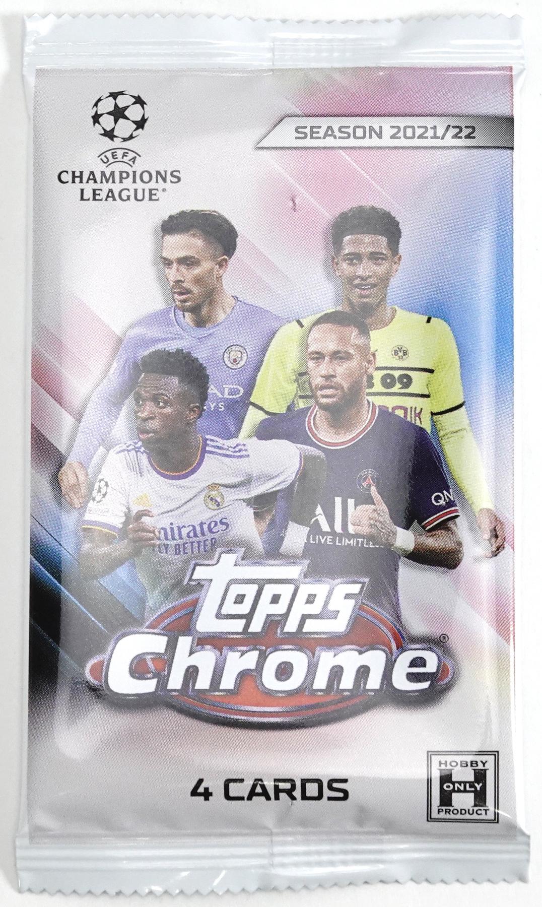 2021/22 Topps UEFA Champions League Chrome Soccer Hobby Lite – Dave &  Adam's Europe