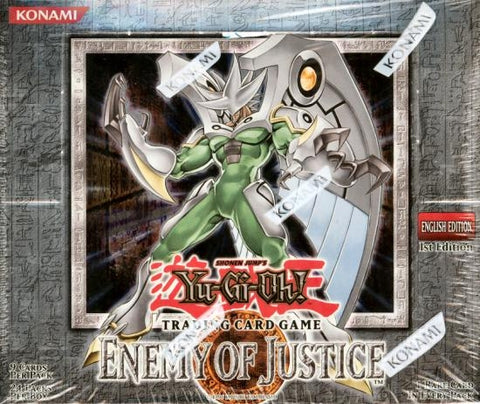 Upper Deck Yu-Gi-Oh Enemy of Justice 1st Edition Booster Box