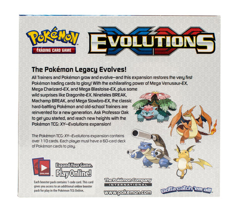 Pokemon XY Evolutions Booster