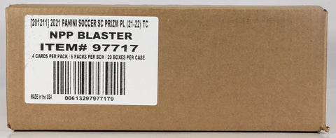 2021/22 Panini Prizm Premier League EPL Soccer 6-Pack Blaster
