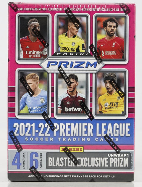 2021/22 Panini Prizm Premier League EPL Soccer 6-Pack Blaster