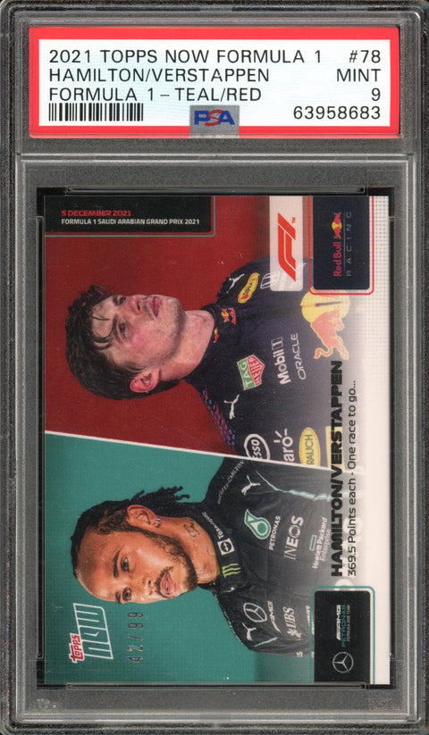 2022 Hit Parade Rivals Edition Hamilton vs Verstappen - Series 1