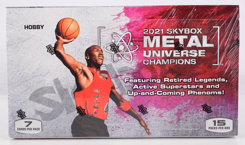 2021 Upper Deck Skybox Metal Universe Champions Hobby