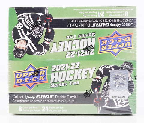 2021/22 Upper Deck Series 2 Hockey Retail 24-Pack