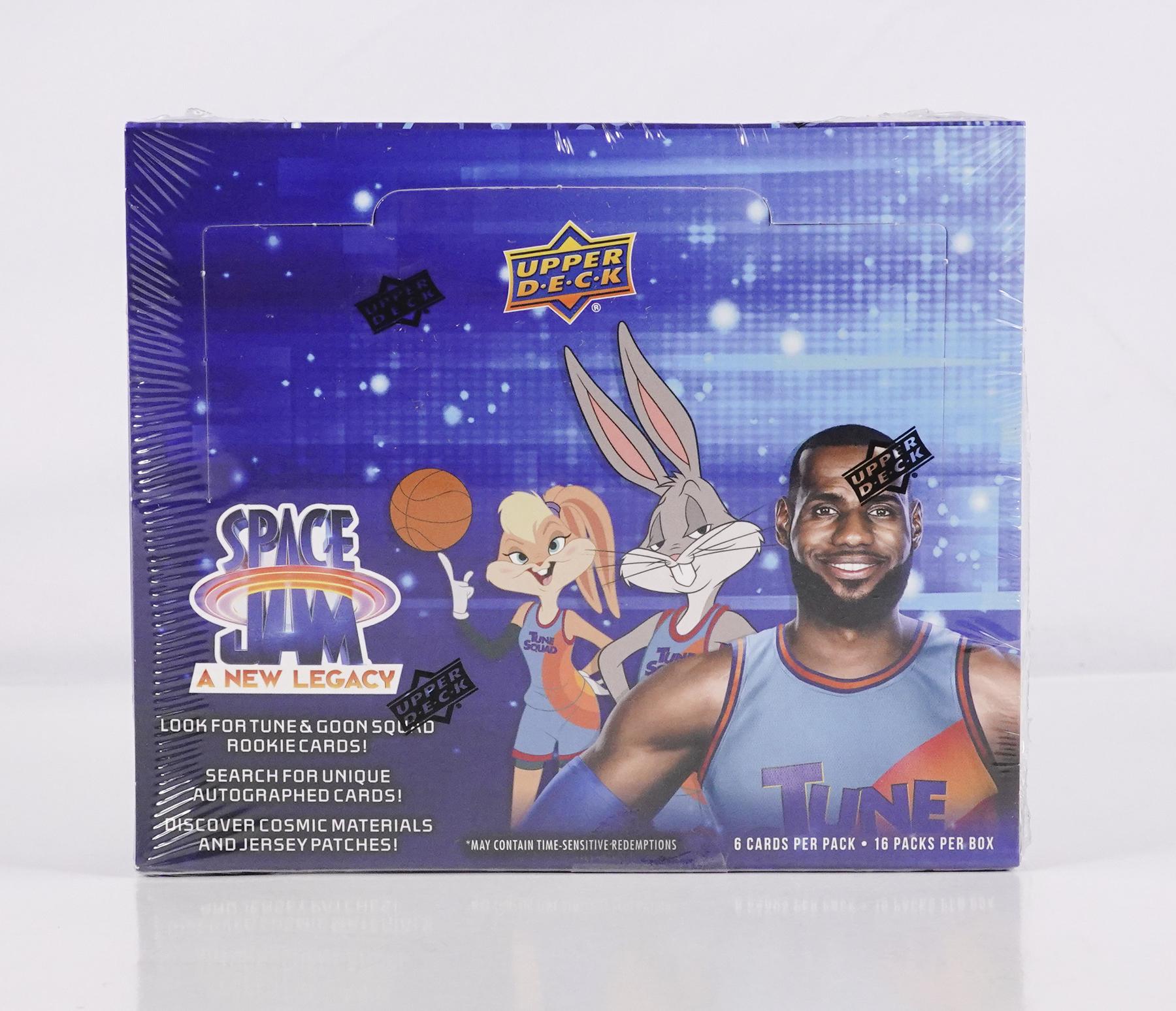 Space Jam: A New Legacy Hobby (Upper Deck 2021) LOOK FOR RARE LEBRON AUTOS!!