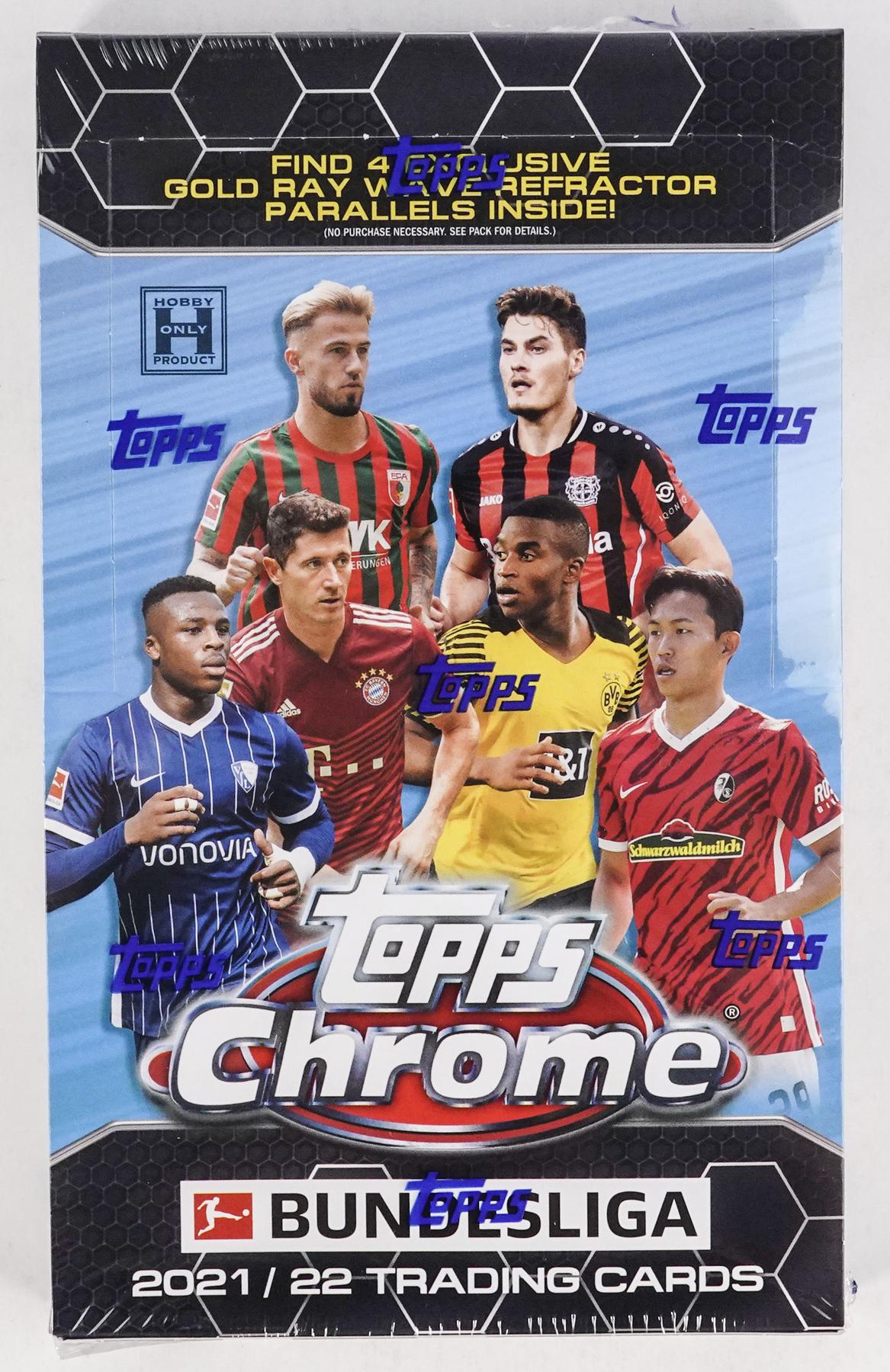 2021/22 Topps Chrome Bundesliga Soccer Hobby Lite