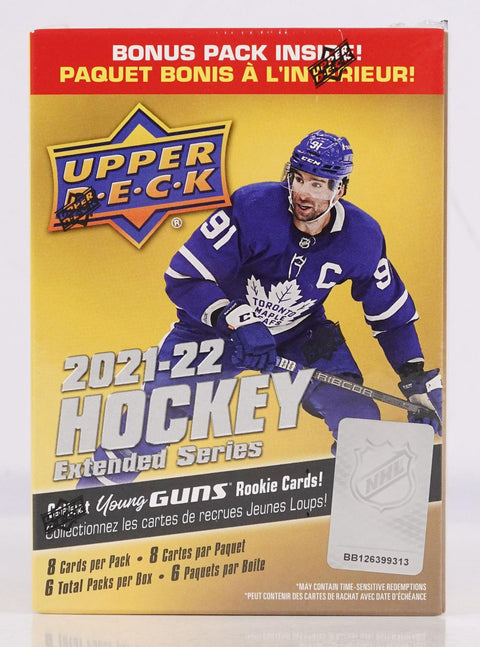 2021/22 Upper Deck Extended Series Hockey 6-Pack Blaster