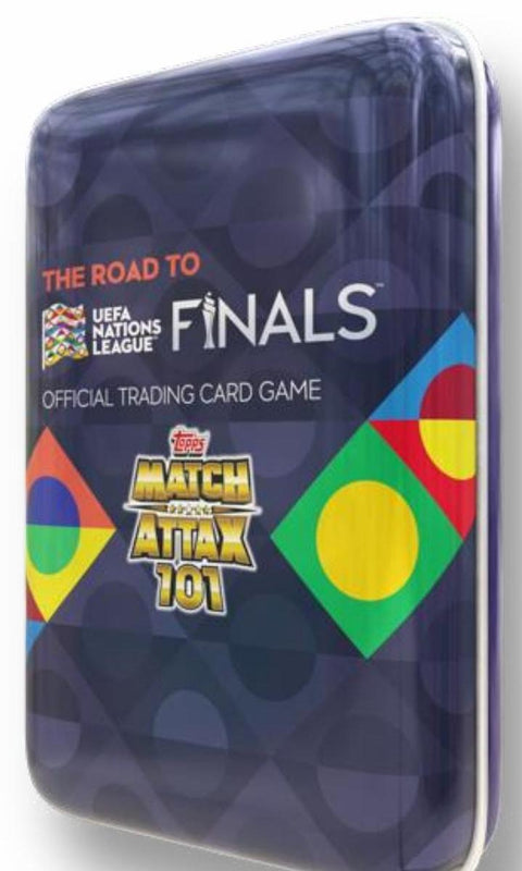 2022/23 Topps The Road to UEFA Nations League Finals Match Attax Soccer Mini Tin