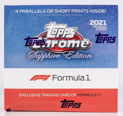 2021 Topps Chrome F1 Formula 1 Sapphire Edition Racing Hobby