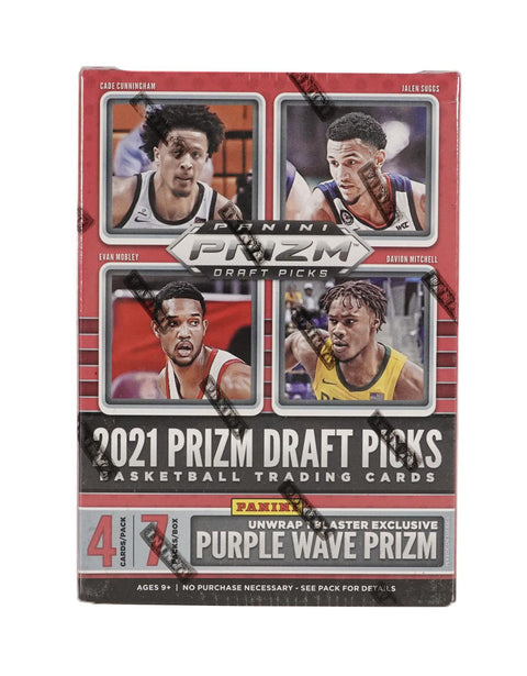 2021/22 Panini Prizm Draft Picks Basketball 7-Pack Blaster (Purple Wave Prizm!)