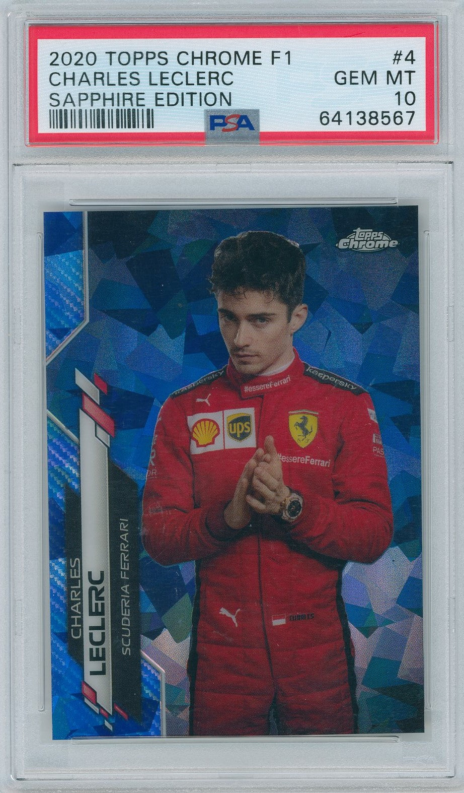 2020 Topps Chrome F1 シャルル・ルクレール リフラクター