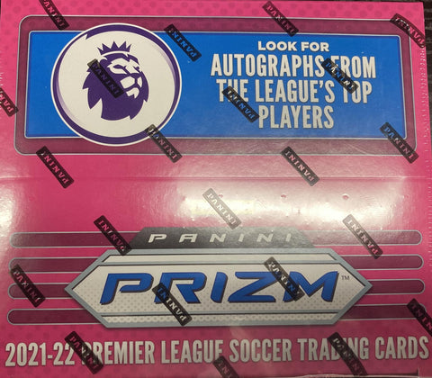 2021/22 Panini Prizm Premier League EPL Soccer Retail 24-Pack