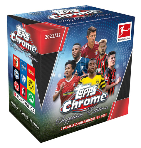 2021/22 Topps Chrome Bundesliga Sapphire Edition Soccer Hobby