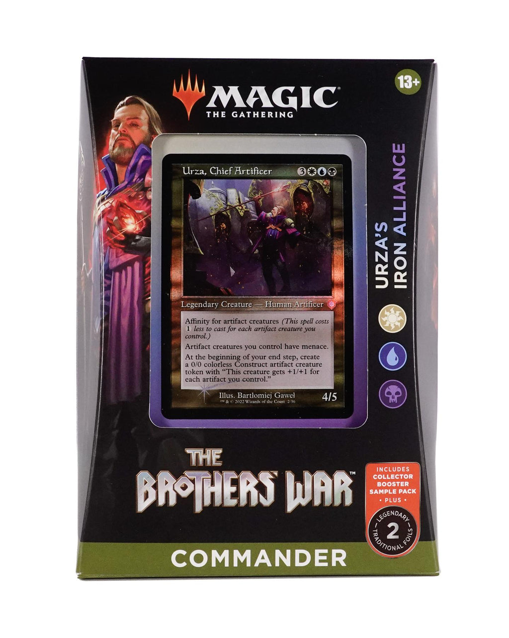 Magic the Gathering The Brothers' War Commander Deck Dave & Adam's Europe