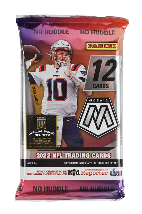 2022 Panini Mosaic No Huddle Football