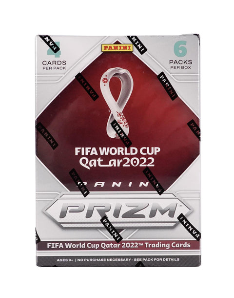 2022 Panini Prizm FIFA World Cup Soccer 6-Pack Blaster