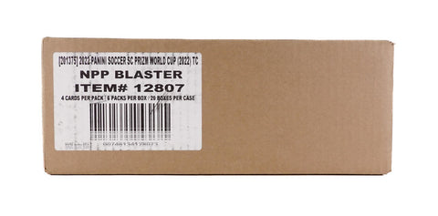 2022 Panini Prizm FIFA World Cup Soccer 6-Pack Blaster