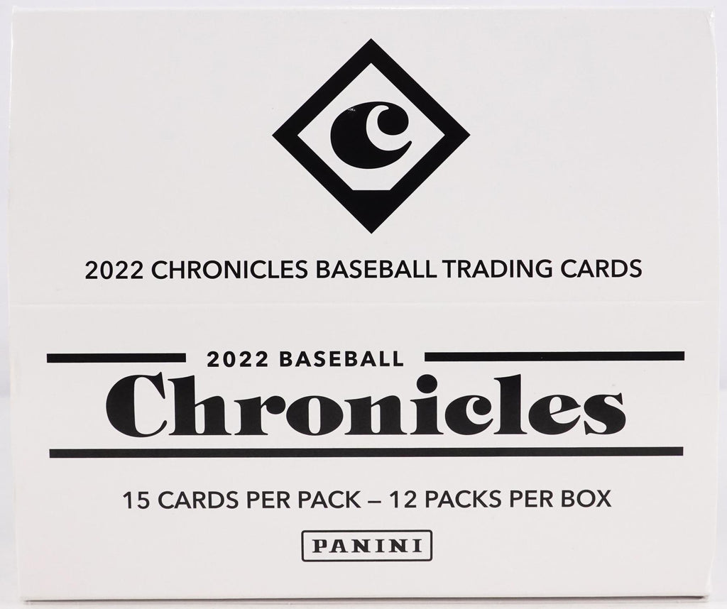 2022 Panini Chronicles Baseball Jumbo Value 12-Pack – Dave & Adam's Europe