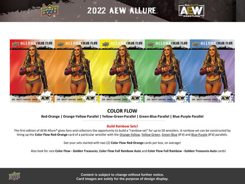 2022 Upper Deck AEW Allure Wrestling Hobby